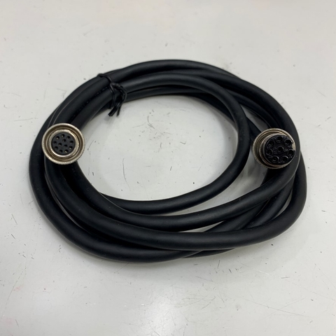 Cáp 2M 6.5ft Connector Plug Hirose 12 Pin Female HR10A-10P-12S(73) to Connector GX16 8 Pin Female Circular