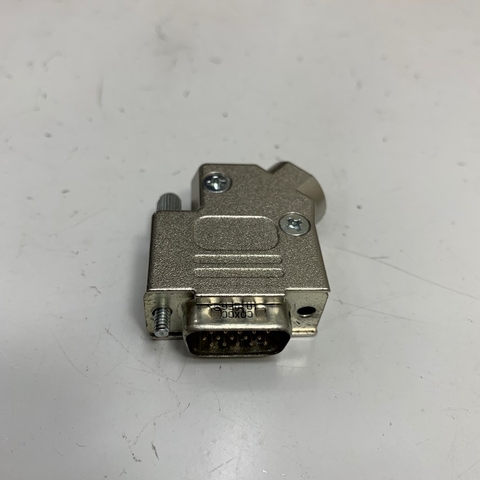 Đầu Jack D-Sub DB15 Pin HD15 VGA 3 Row Male Cover Shell/Hood Housing Metal Fe Plated For D-Sub Connector Plug 15 Way Panel Mount 45 Degree