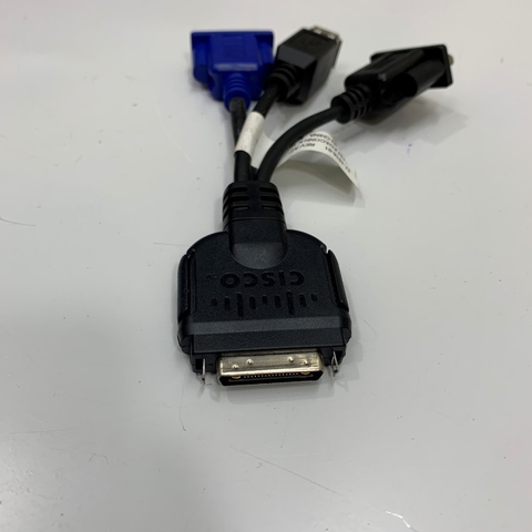 Cáp Cisco UCS KVM Dongle Cable Adapter - Black 37-1016-01