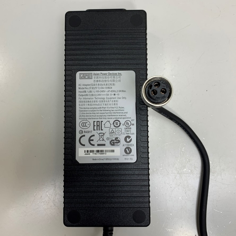 Adapter 24V 5A 120W APD OEM NDS Power Supply MW155RA2400F02 Switchcraft 3-Pin Female Connector SL403FX For Màn Hình Phòng Mổ Và Nội Soi NDS Surgical Display Medical Monitor 15” 19” 24” 26” 27”