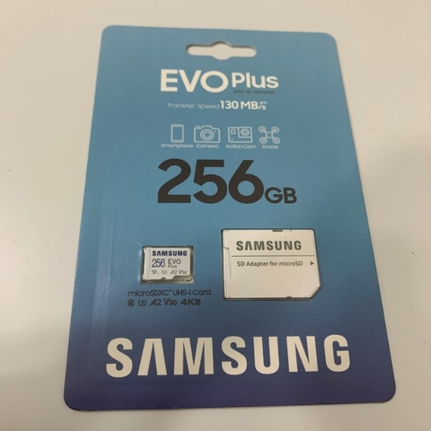 Thẻ nhớ MicroSD 256GB Samsung EVO Plus MB-MC256KA 130 MB/s