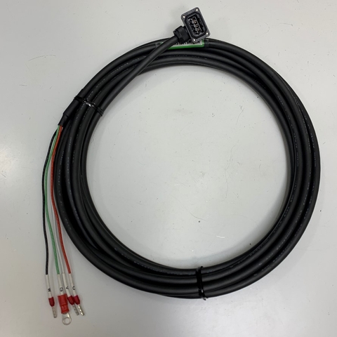 Cáp Original MR-PWS1CBL5M-A1-H Dài 5M 17ft For Mitsubishi MELSERVO-J3 Series Encoder Servo Drive Power Supply Cable in Japan