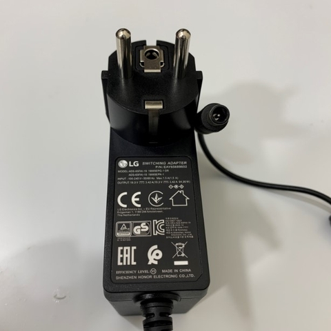 Adapter 19V 3.42A LG ADS-65FAI-19 19065EPG-1 Connector Size 6.5mm x 4.4mm For Màn Hình Máy Tính LG 27GL850 32UN500 32BN50U 32UN550 32UN650