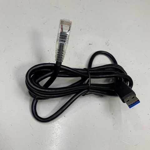 Cáp 1.8M 6ft CRA-C500-C298 USB Cable For Barcode Scanner CODE CR1100 CR1500 CR6000 CR1421 CR2600 Cable USB to RJ50 10 Pin 10P10C