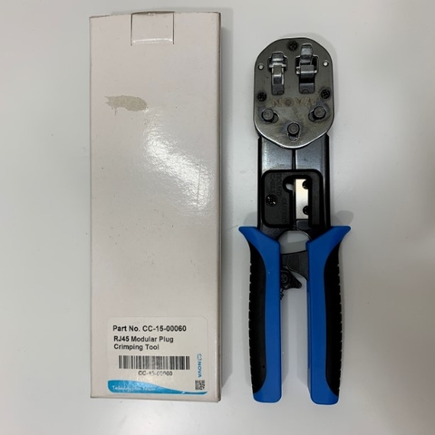 Kìm Bấm Mạng Xuyên Thấu NOVA CC-15-00060 RJ45 Crimping Stripping & Cutting Tool Ethernet For Cat6 Cat5e RJ45 UTP/STP RJ11 and RJ12 Telephone Connectors