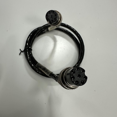 Cáp 0.8M 2.7ft Cable Connector GX16 8 Pin Female to Female Circular For Signal and Power Cable Industrial
