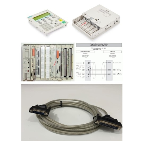 Cáp Lập Trình Siemens 6XV1440-2FH32 Cable Length 3.2M For SIMATIC Operator Interface Panel TD/OP to PLC SIMATIC CP 523