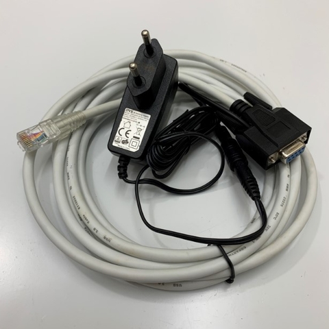 Bộ Cáp CBL-020-300-C00 - Honeywell 9.8ft Dài 3M RS232 Cable DB9 Female, 5V External Power For Honeywell Barcode Scanner