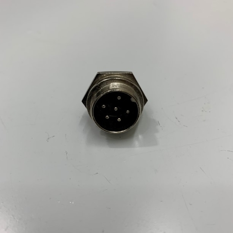 Rắc Hàn Connector GX16 Jack 6 Pin Male Rear Mount