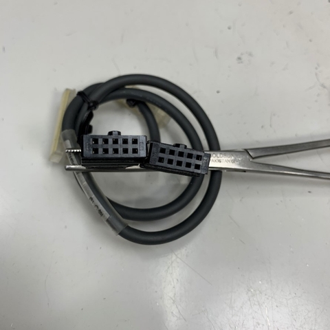 Cáp 0.5M 1.7ft Siron X210-1-500MM Cable IDC 10 Pin Female to Female Pitch 2.54mm Round Cable E148000 28AWG 80°C 30V OD 4.8mm For Servo Driver/PLC and Terminal Block Breakout Board