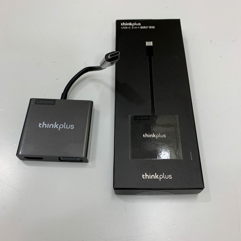 Cáp Chuyển Đổi Lenovo 4X91D69716 USB Type-C to HDMI and VGA + USB 3.0 Devices Lenovo 3 in 1 Hub