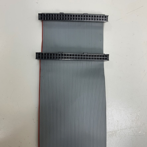 Cáp 0.7M 2.3ft Original IDC 50 Pin Female to Female 50 Pin FC 2*25 Pitch 2.54mm Cable Flat Ribbon Data For FANUC CNC Data witch Terminal Board I/O Connection