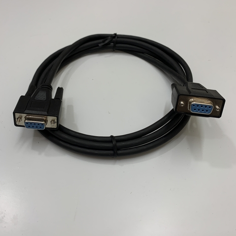 Cáp 3M 10ft RS-232C Shielded Cable DB9 Female to Female For Máy Đo Tiêu Chuẩn Khí Thải Đăng Kiểm Ô Tô witch Computer Data Communication