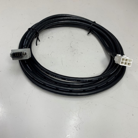 Cáp 10M 30ft MFECA0100EAM Cable Connector 55100-0670 SM 6 Pin 1394 to 6 Pin Male 4.2mm Pitch 2 Row Connector 172168-1 For Panasonic Industrial A4/A5 Servo Motor Encoder Cable