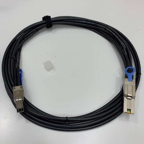 Cáp Dell Part 01502C Dài 3M External Mini SAS-HD SFF-8644 to SFF-8088 Mini SAS Cable FCi Data Server Raid