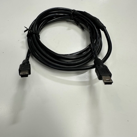 Cáp 2.5M 8.3ft USB 2.0 Mini-B Male to Mini-B Male USB Data Cable