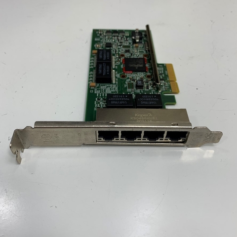 Card Mạng Dell Broadcom BCM95719A1904G Quad LAN RJ45 PCI Express 4 Port Gigabit Ethernet Adapter Network Interface Card For Server, GigE Interface, Industrial Card Network