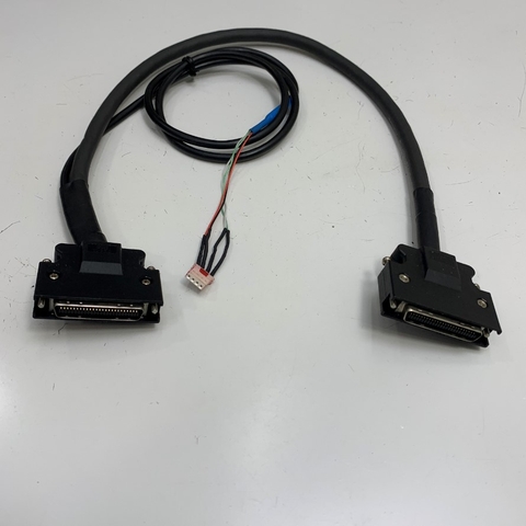 Cáp Sigma Axis Servo Motor Splitter Y Cable Molex Housing 4 Way + Connector MDR 50 Pin Male to MDR 50 Pin Male Dài 0.5M/1M