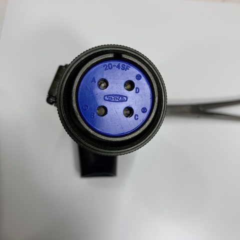 Đầu Jack Original FUJIKURA DDK 20-4SF 4 Pin Female Circular MIL Connector MS3057-12A Plug 4 Way Socket Servo Motor Power Cable