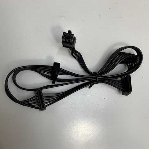 Dây Nguồn Dài 85Cm 34-0 00665 Corsair Modular Cable 6 Pin to 4 Sata Power Cable