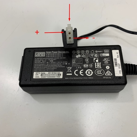 Adapter 12V 2.5A 30W APD DA-30E12 OEM FSP036-RAB Connector Size Molex 2 Pin For Fortinet FortiGate FG60F/70F/80F/FG-40F SD-WAN IPsec VPN Firewall Secure