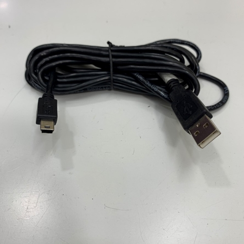 Cáp Lập Trình BMXXCAUSBH018 Dài 3M 9.84ft USB Data Transfer Shielded Cable Mini USB 5 Pin to USB For Schneider HMI HMIGXU Series, PLC Modicon M340 Interface Download Computer