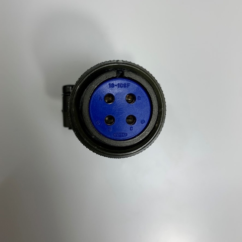 Đầu Jack Original DDK MS3106B18-10S FUJIKURA DDK 18-10SF 4 Pin Female Circular Connector Plug 4 Way Socket Servo Motor Power Cable