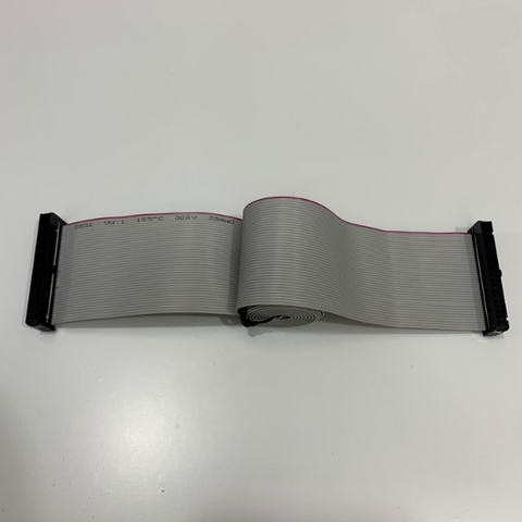 Cáp 40 Pin 2.54mm Pitch IDC Flat Ribbon Cable UL2651 28AWG Length 1M