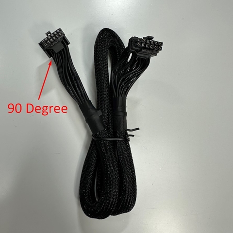 Dây Nguồn 0.7M 2.3ft Corsair Right Angle 600W PCI-E 5.0 12VHPWR (12+4Pin) Male to Male 16AWG Power CM-PSU to GPU Cable Compatible with All RTX 4000 and RTX 3000 FE GPUs
