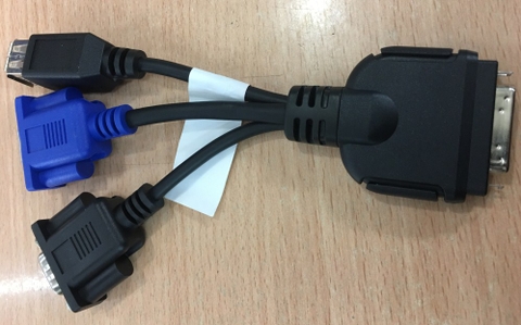 Cáp Cisco 37-1016-01 KVM Server USB VGA Serial DB9 RS232 Dongle Cable Adapter N20-BKVM