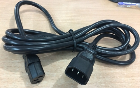 Dây Nguồn Máy Chủ APC AP9870 LIAN DUNG LT-602 LT-501 AC Power Cord IEC60320 IEC C13 to C14 10A 250V 3x1.0mm² Length 2.5M