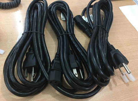 Dây Nguồn Linetek E70782 LP-30B LS-13 NEMA 5-15P To C13 AC Power Cord 10A 125V 3x0.824mm 18AWG Length 1.5M