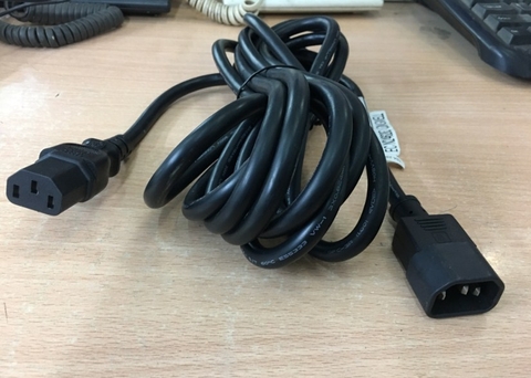 Dây Nguồn Máy Chủ LONGWELL LS-14 LS60 E55349 AC Power Cord IEC60320 IEC C13 to IEC C14 10A 250V 3x0.824mm 18AWG For Server IBM HP DELL LENOVO Length 4.2M