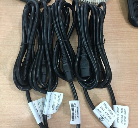 Dây Nguồn IBM IEC C13 to C14 13A 125V AC Power Cord 39M5508 - 39M5508 LONGWELL LS-60 LS-14 E55349 PDU UPS 3x1.31mm Length 2M