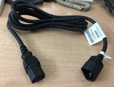 Dây Nguồn Máy Chủ IBM HP DELL LENOVO Server LONGWELL LS-60 LS-14 39M5377 AC Power Cord IEC60320 IEC C13 to IEC C14 10A 250V 3x1.04mm 17AWG Length 2.5M