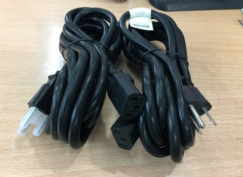 Dây Nguồn LR88617 SP-035 SP-024 NEMA 5-15P to C13 AC Power Cord 10A 125V 3x0.824mm 18AWG Length 3M