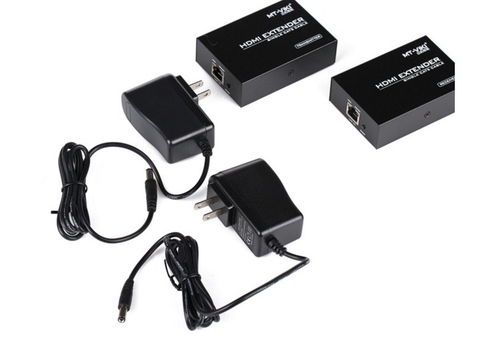 Bộ Chuyển Tín Hiệu HDMI Qua Switch & Cáp Mạng MT-VIKI MT-ED06 + 3 MT-ED06-B HDMI EXTENDER 1 Ra 4 100M