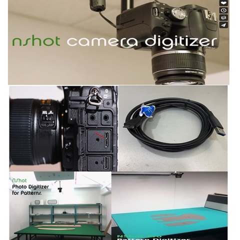 Cáp Dữ Liệu Hình Ảnh USB3.0 Dài 2M Camera Nikon D850 For NShot PRO Camera Digitizer Số Hóa Mẫu 2D/3D CAD/CAM System