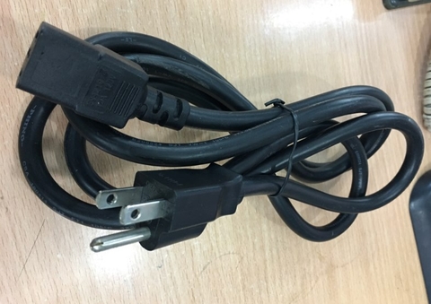 Dây Nguồn PHINO E94216 PHP-301 PHS-310 NEMA 5-15P to C13 AC Power Cord 15A 125V 3x2.08mm 14AWG Length 1.8M