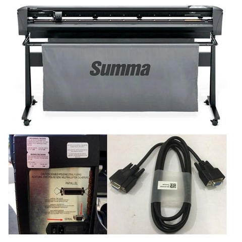 Cáp Kết Nối Máy Vẽ Cắt Summa Viny Cutter Plotter Summa Plotter Serial RS-232C Cable DB9 Female to DB9 Female Length 1.8M