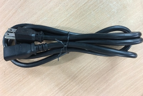 Dây Nguồn TA HSING E-74893 TA-3 TA-5 NEMA 5-15P to C13 AC Power Cord 15A 125V 3x2.08mm 14AWG Length 2M