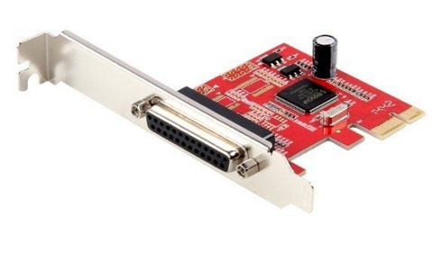 Card PCI E1X to LPT Unitek Y-7507 Moschip MCS9901 IEEE1284