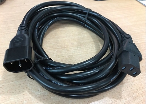 Dây Nguồn Volex VAC14LS V1625BS AC Power Cord IEC60320 IEC C13 to IEC C14 10A 250V 3x1.5mm² Length 4M