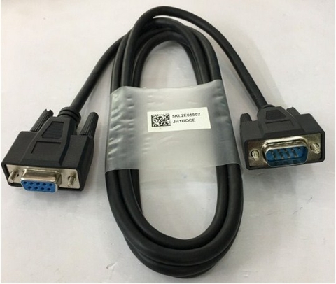 Cáp Máy In Mã Vạch Tem Nhãn Công Nghiệp WS4 Series Printer WS408DT WS412DT WS408TT WS412TT RS232C Interface RS232 DB9 Female to DB9 Male Cable Length 1.8M