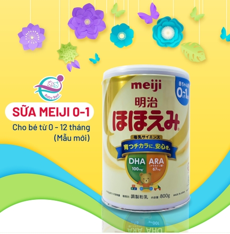 Sữa Meiji lon số 0