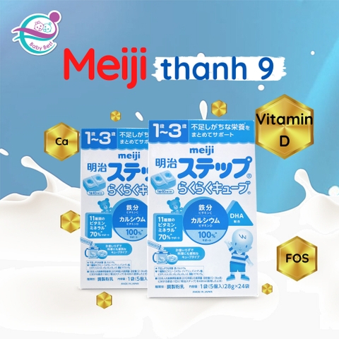 Sữa Meiji thanh 9 (24 thanh - 672g)