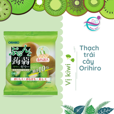 Thạch Orihiro vị kiwi 120g