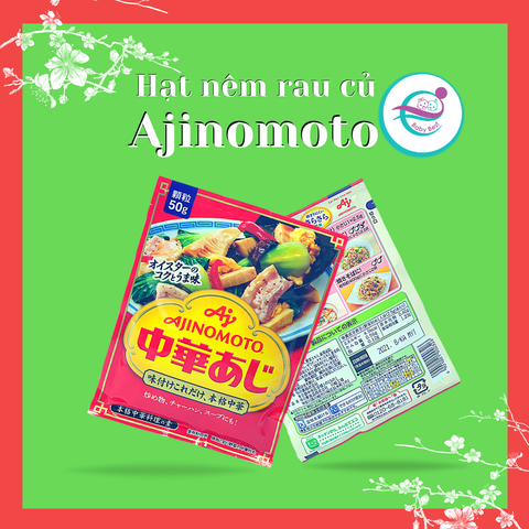 Hạt nêm tôm, rau củ Ajinomoto 50g