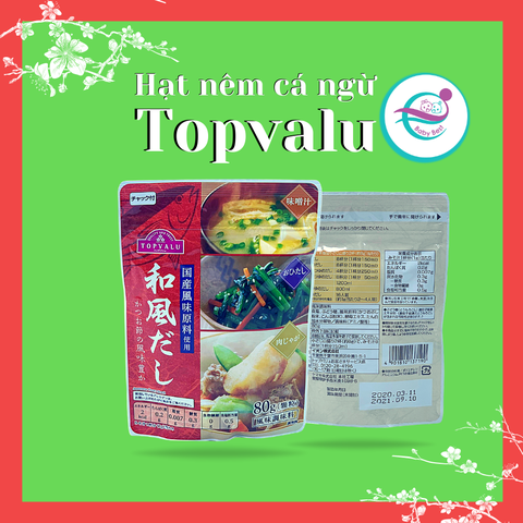 Hạt nêm cá ngừ Topvalu 80g