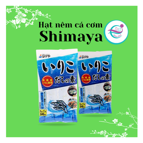 Hạt nêm cá mòi 56gram Shimaya (7 thanh x 8g)